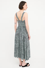 Proenza Schouler Flou Check Wrap Dress
