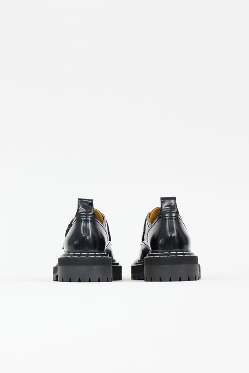 Proenza Schouler Leather Buckled Loafer
