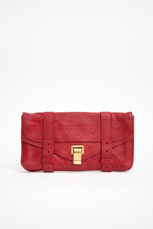 Proenza Schouler Leather PS1 Clutch