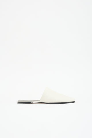 Proenza Schouler Leather Square Toe Mule