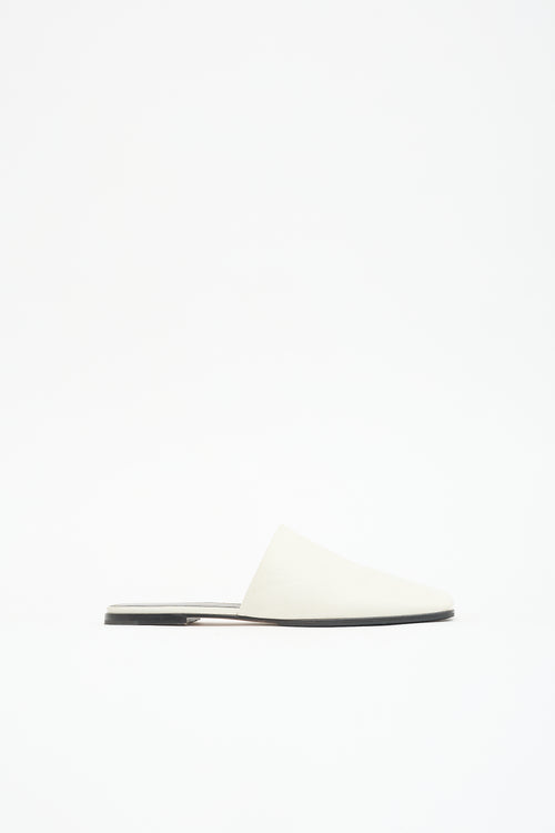 Proenza Schouler Leather Square Toe Mule