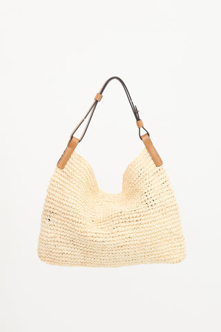 Proenza Schouler Raffia Minetta Shoulder Bag