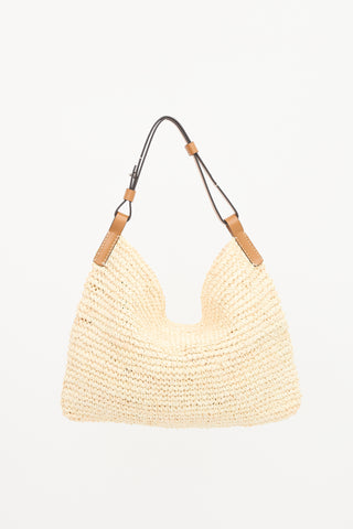 Proenza Schouler Raffia Minetta Shoulder Bag