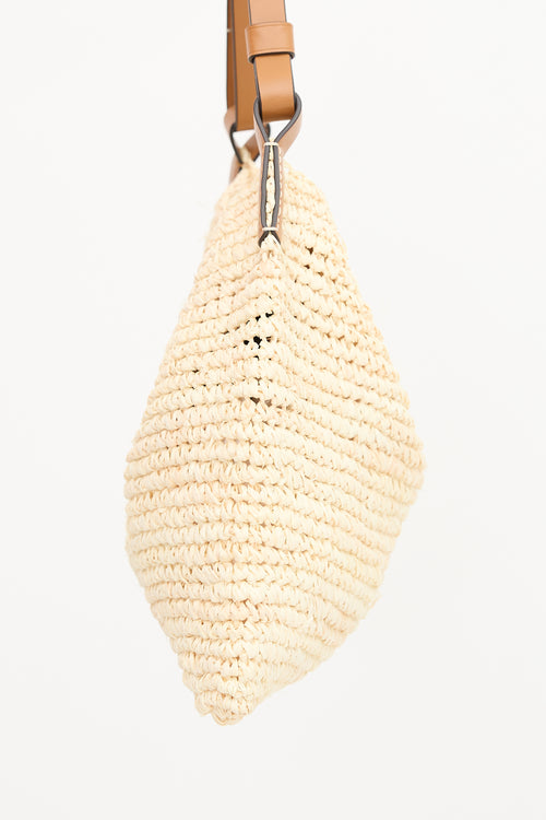 Proenza Schouler Raffia Minetta Shoulder Bag