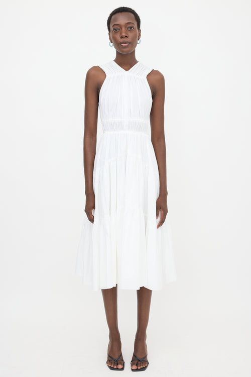 Proenza Schouler Ruched Tiered Dress