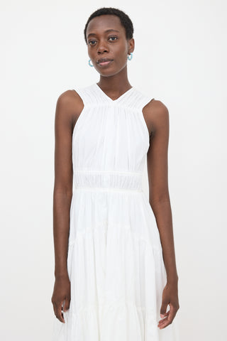 Proenza Schouler Ruched Tiered Dress