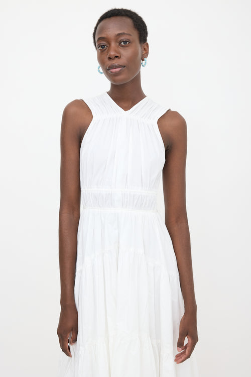 Proenza Schouler Ruched Tiered Dress