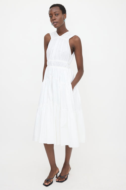 Proenza Schouler Ruched Tiered Dress