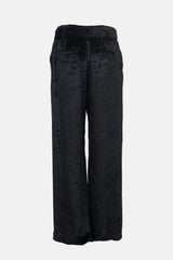 Proenza Schouler Velvet Belted Wide Leg Trouser