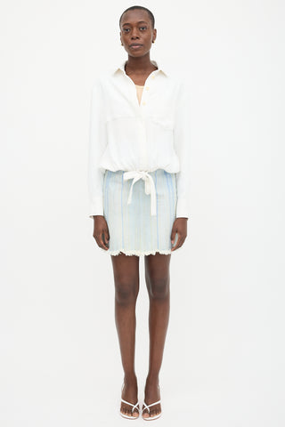 Proenza Schouler White Label Drawstring Shirt