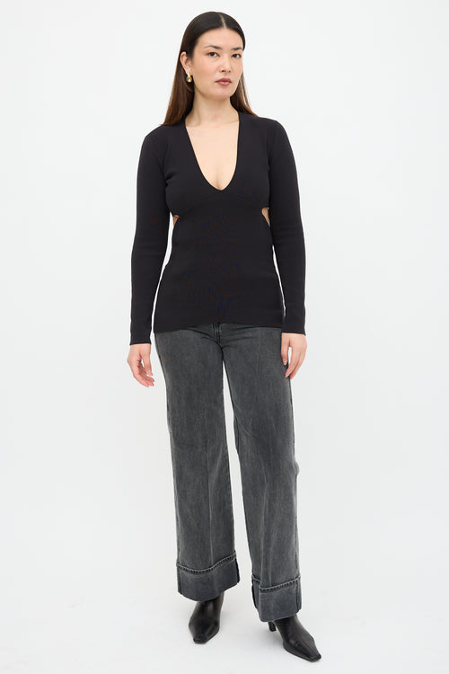 Proenza Schouler White Label Rib Knit Top