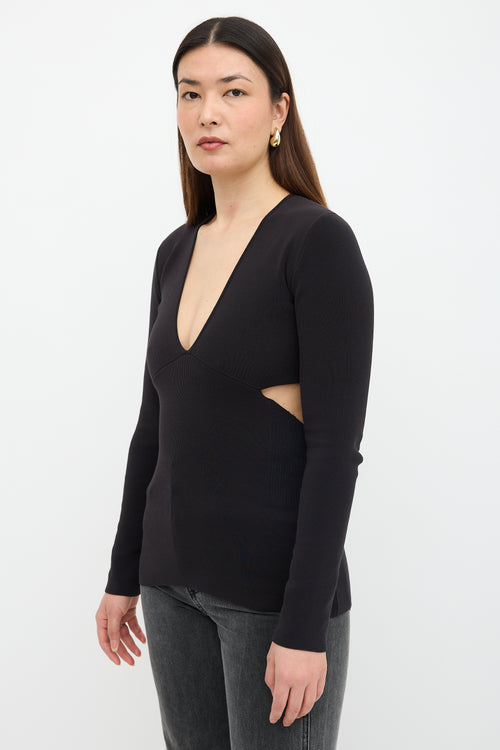 Proenza Schouler White Label Rib Knit Top