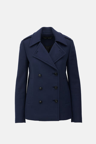 Proenza Schouler Wool Pea Coat Jacket