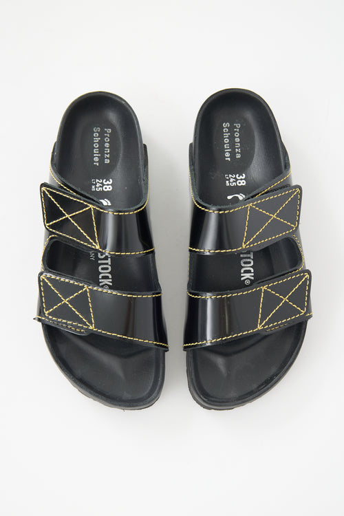 Proenza Schouler X Birkenstock Patent Arizona Slide