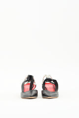 Proenza Schouler Black Leather D'Orsay Mule