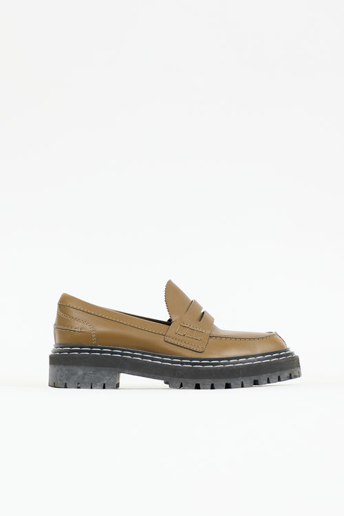 Proenza Schouler Leather Loafer