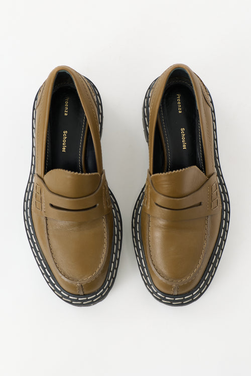 Proenza Schouler Leather Loafer