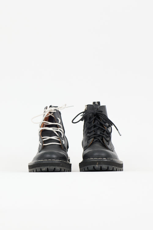 Proenza Schouler Leather Combat Boot