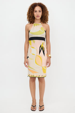 Emilio Pucci Silk Jersey Printed Dress