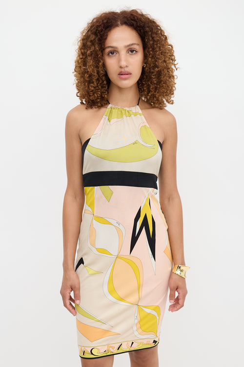 Emilio Pucci Silk Jersey Printed Dress