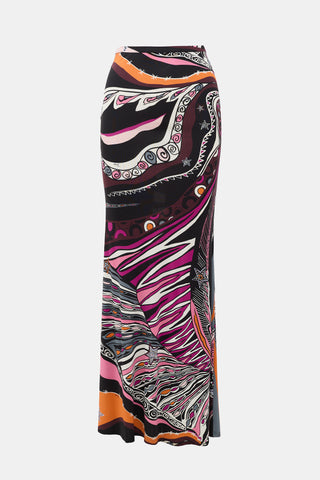 Emilio Pucci Printed Maxi Skirt