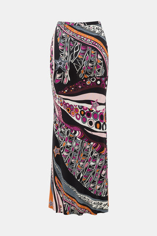 Emilio Pucci Printed Maxi Skirt