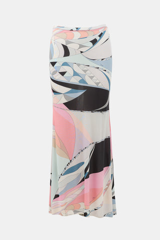 Emilio Pucci Printed Maxi Skirt