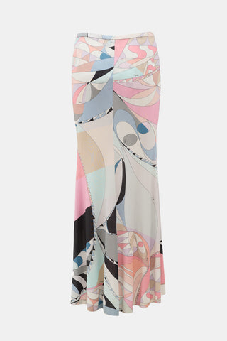 Emilio Pucci Printed Maxi Skirt