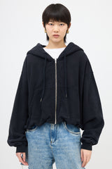 R13 Balloon Zip Up Hoodie