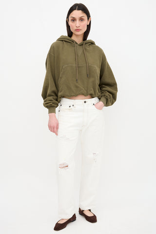 R13 Balloon Popover Hoodie