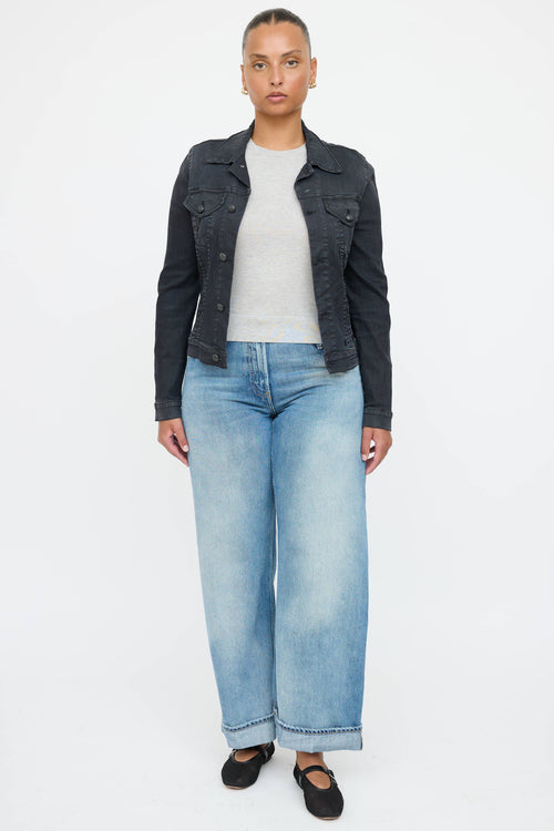 R14 Washed Denim Jacket