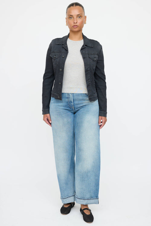 R14 Washed Denim Jacket