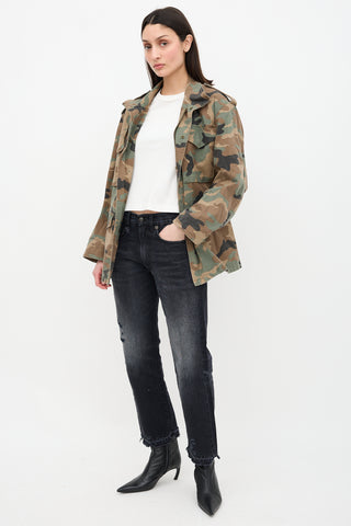 R13 Boyfriend Distressed Jeans