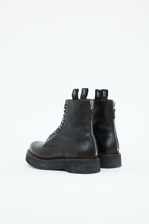 R16 Platform Stack Combat Boot