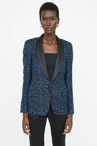 R13 Brocade Shawl Blazer