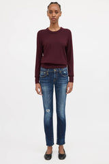 R13 Skinny Distressed Jean