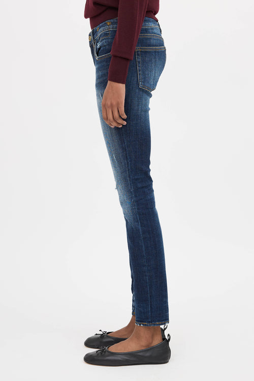 R13 Skinny Distressed Jean