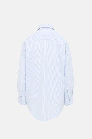 Striped Poplin Shirt