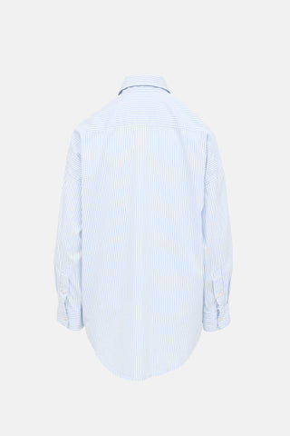 Striped Poplin Shirt