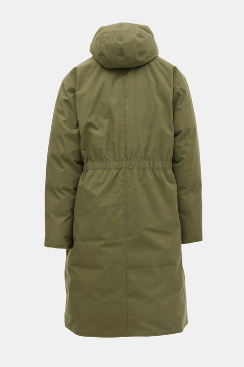 R13 Camo Reversible Puffer Coat