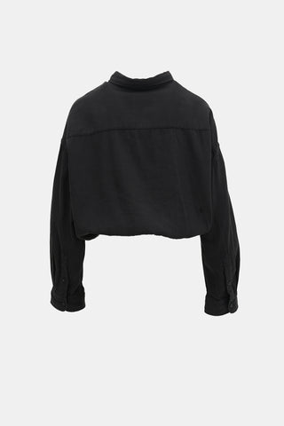 R13 Crossover Bubble Shirt