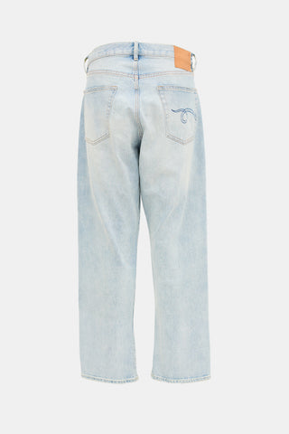 R13 Cuffed X-BF Jeans