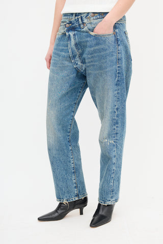 R15 Cross Straight Leg Jeans