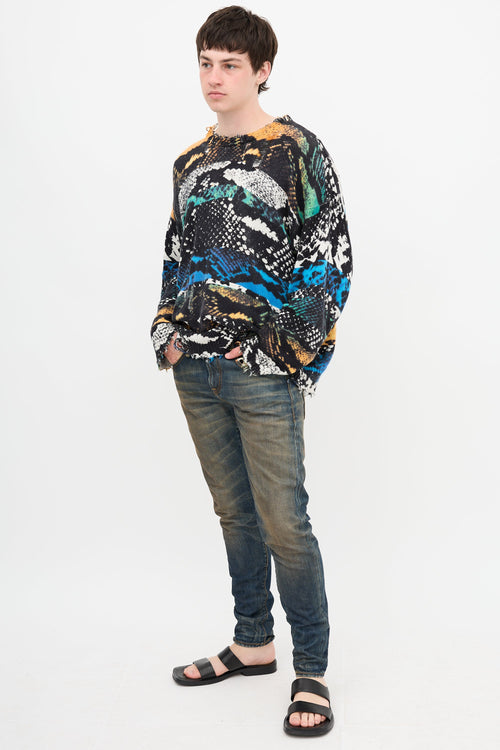 R13 Distressed Boy Jeans