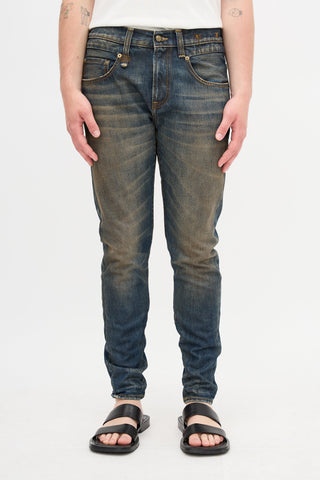 R13 Distressed Boy Jeans