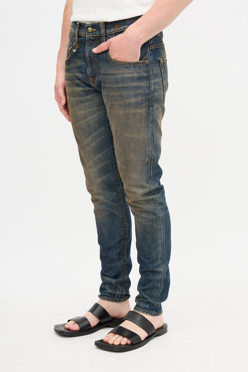 R13 Distressed Boy Jeans