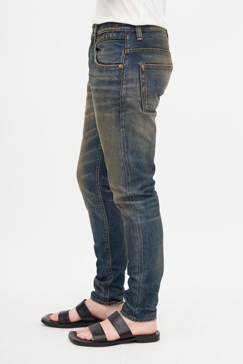 R13 Distressed Boy Jeans