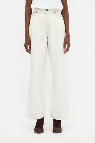 R13 Damon Pleated Jeans