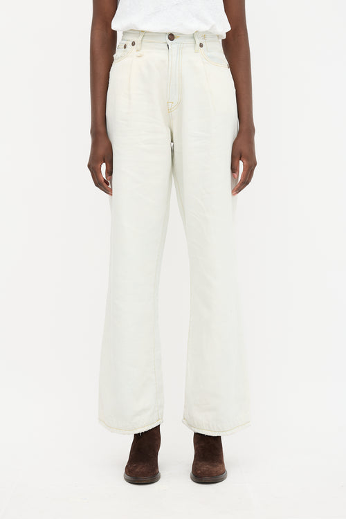 R13 Damon Pleated Jeans