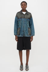R13 Denim Lacey Trucker Jacket